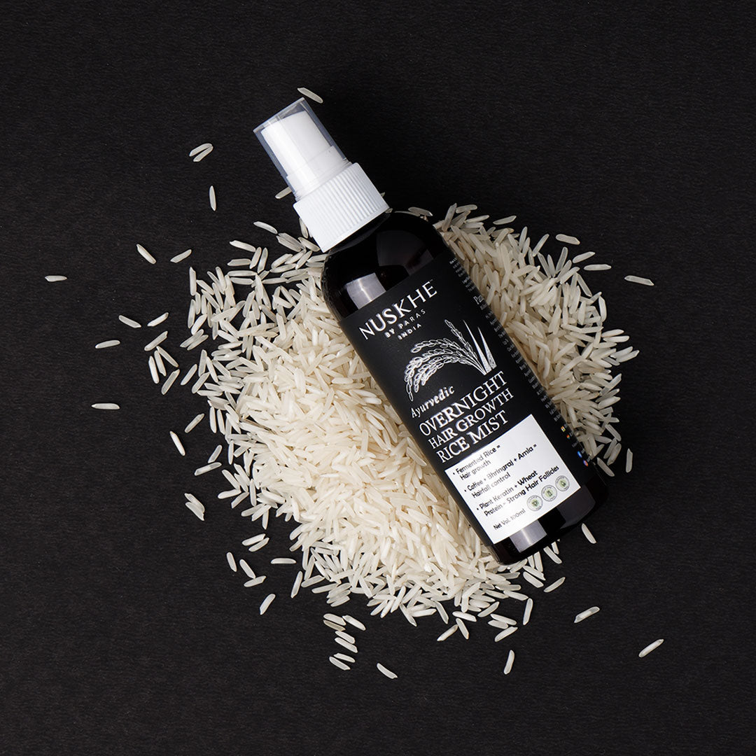 Ayurvedic Overnight Hair Growth Rice Mist