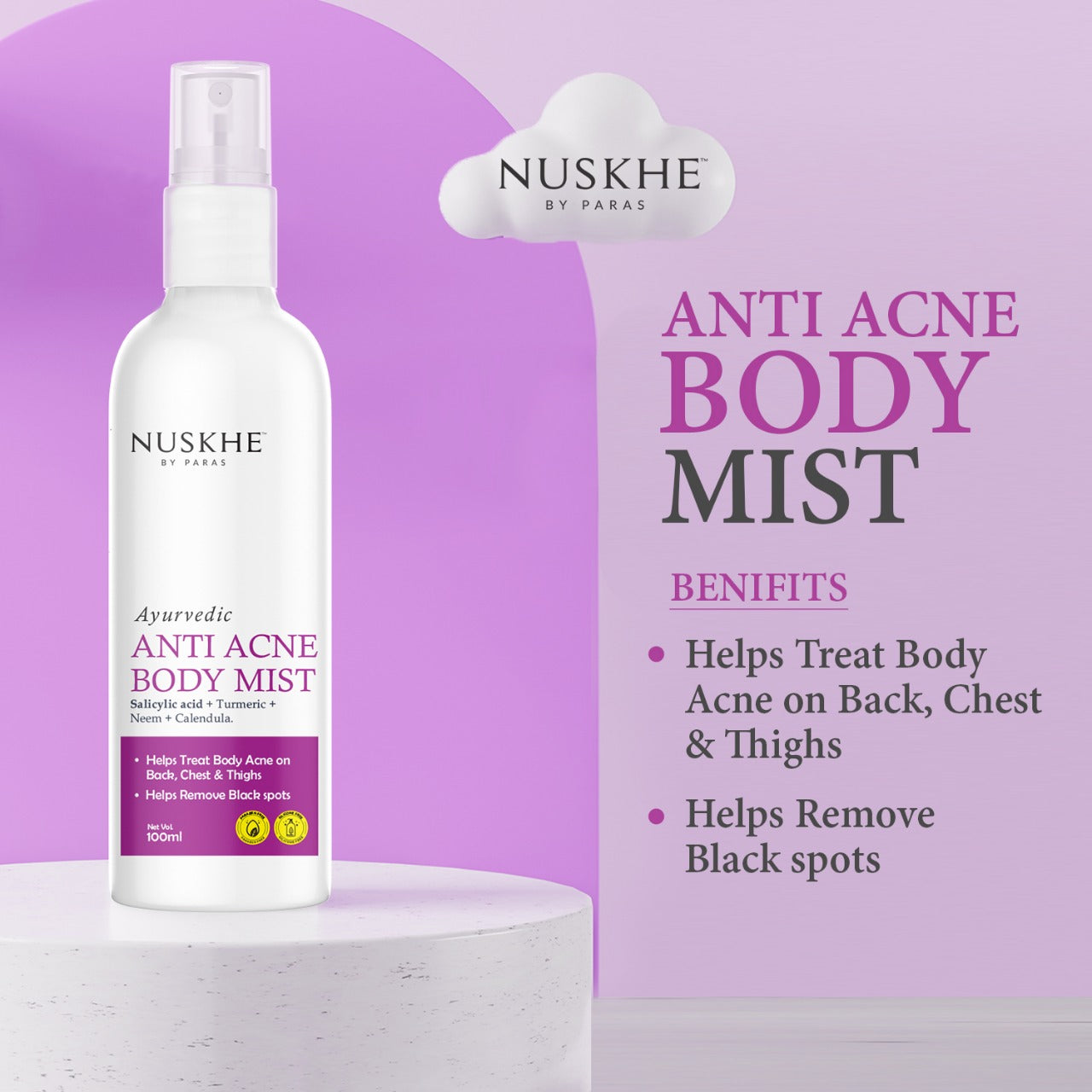 Anti Acne Body Mist