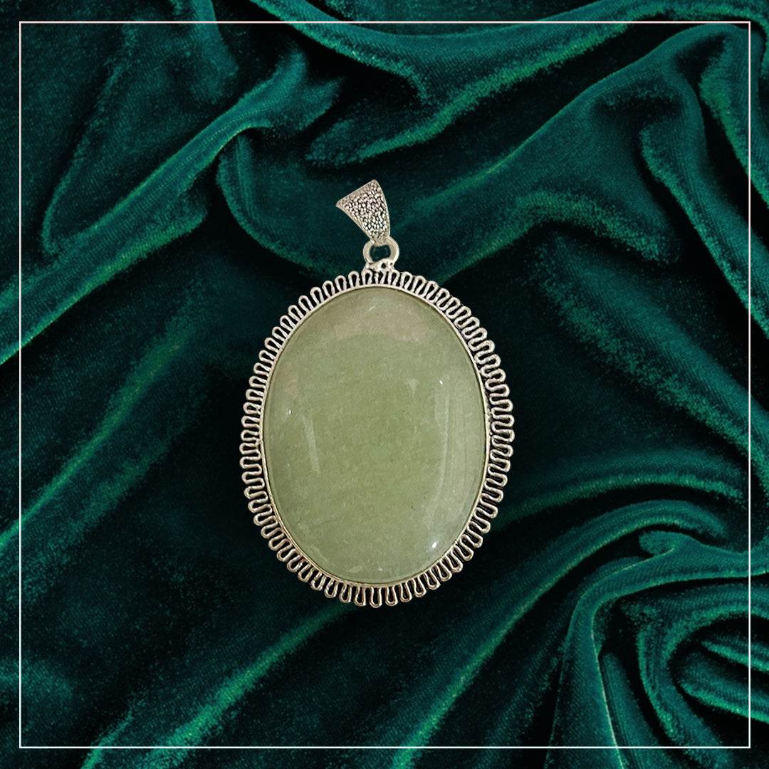 Green Aventurine Pendant (Without chain)