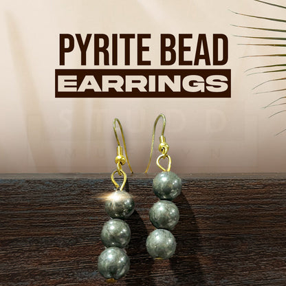 Pyrite Beads Earrings