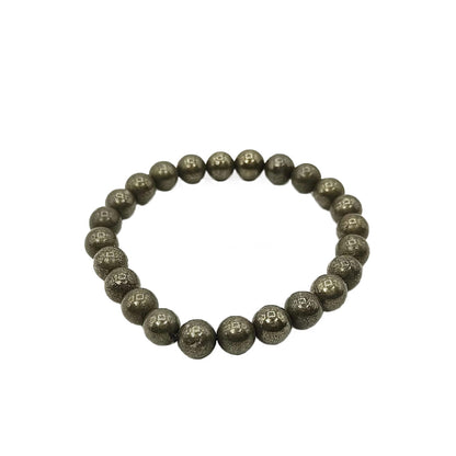 The Unstoppable Combo (Pyrite Bracelet, Tiger eye Pendant)