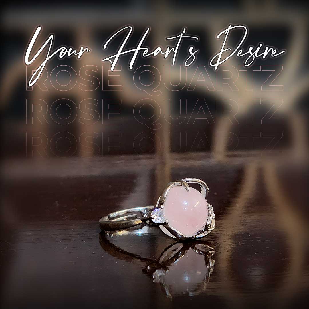 Rose Quartz Ring