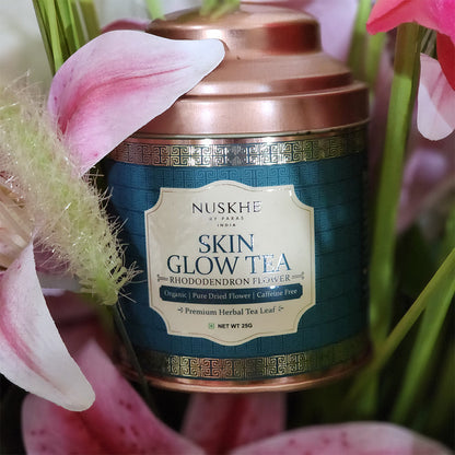 Nuskhe By Paras ✿ Skin Glow Tea ✿ Rhododendron Flower ✿