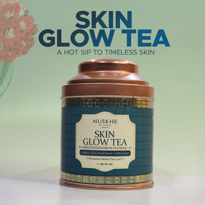 Nuskhe By Paras ✿ Skin Glow Tea ✿ Rhododendron Flower ✿