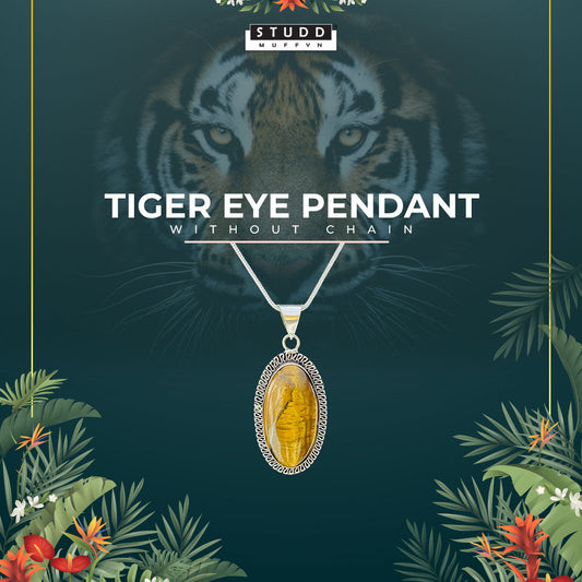 Tiger Eye Pendant (without chain)