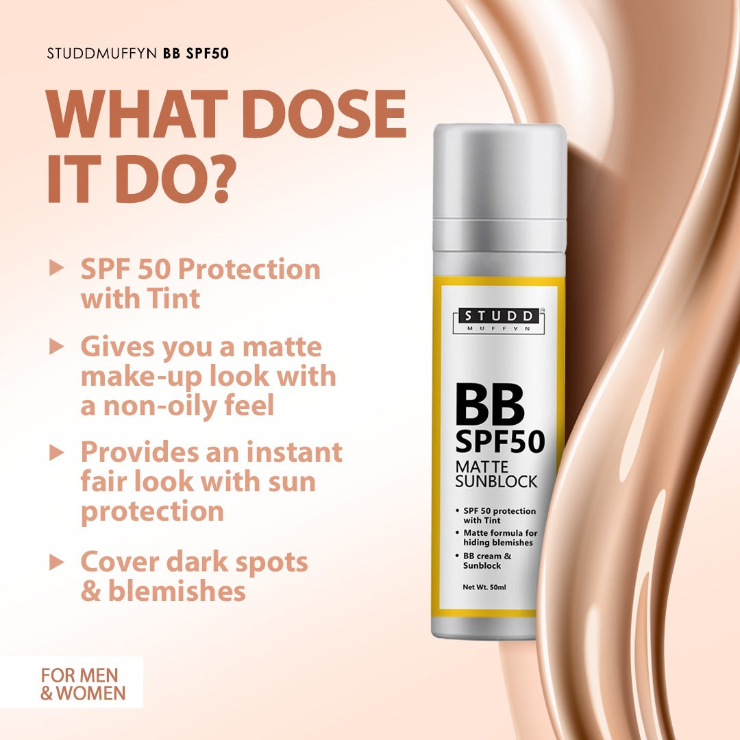 BB SPF 50 sunscreen