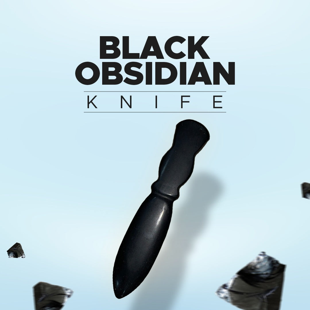 Black Obsidian Knife