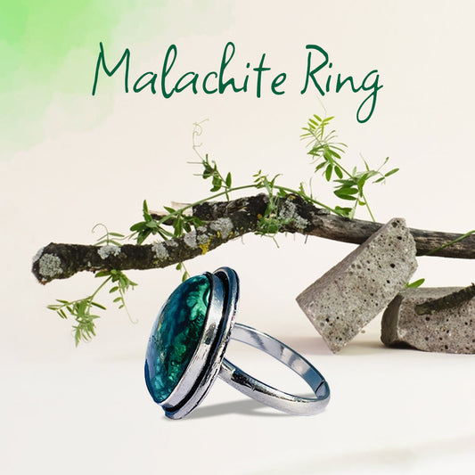 Green Malachite Ring