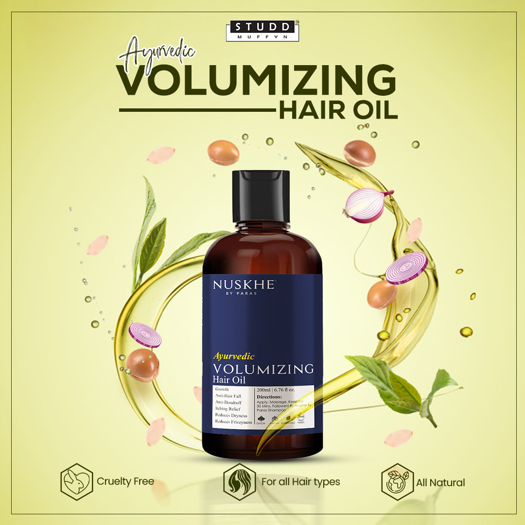 Ayurvedic Volumizing Hair Oil